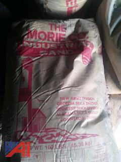 Morie Company 100lb Bags of Industrial Sand, New/Old Stock